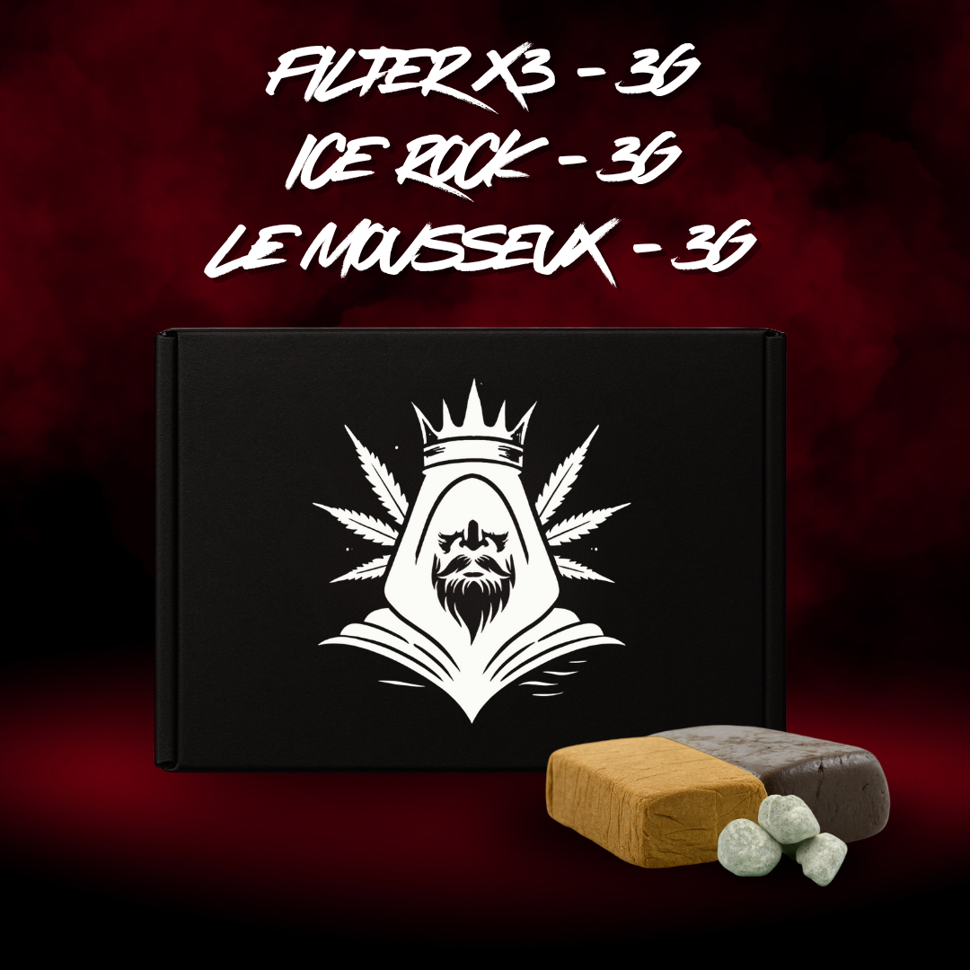Pack CBD Carte Blanche GoldenKing - sélection premium