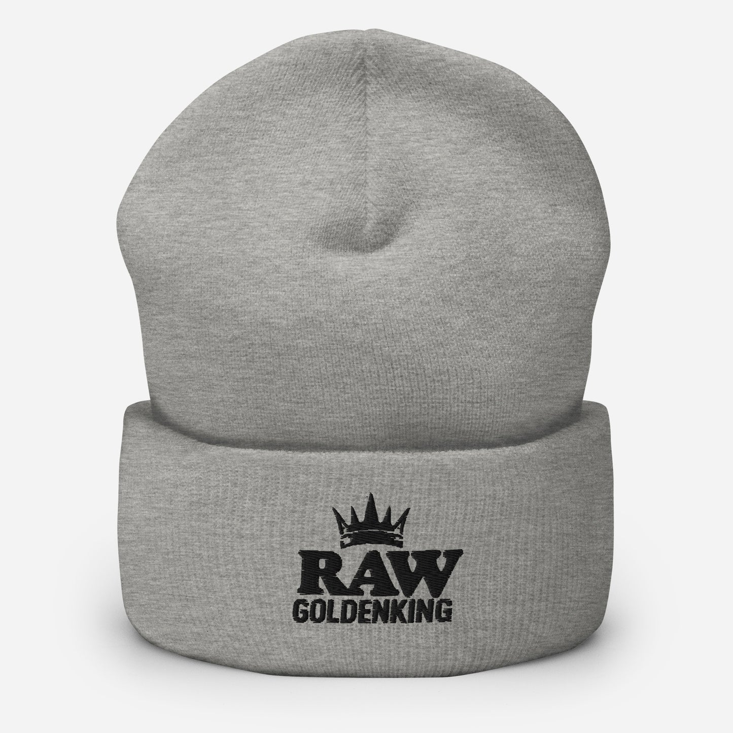 Bonnet Golden King logo noir collection hiver RAW collab