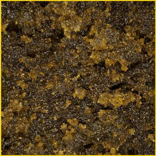 Zoom sur la résine CBD Golden Static, une qualité premium avec des arômes uniques et des effets relaxants, disponible sur goldenking.fr