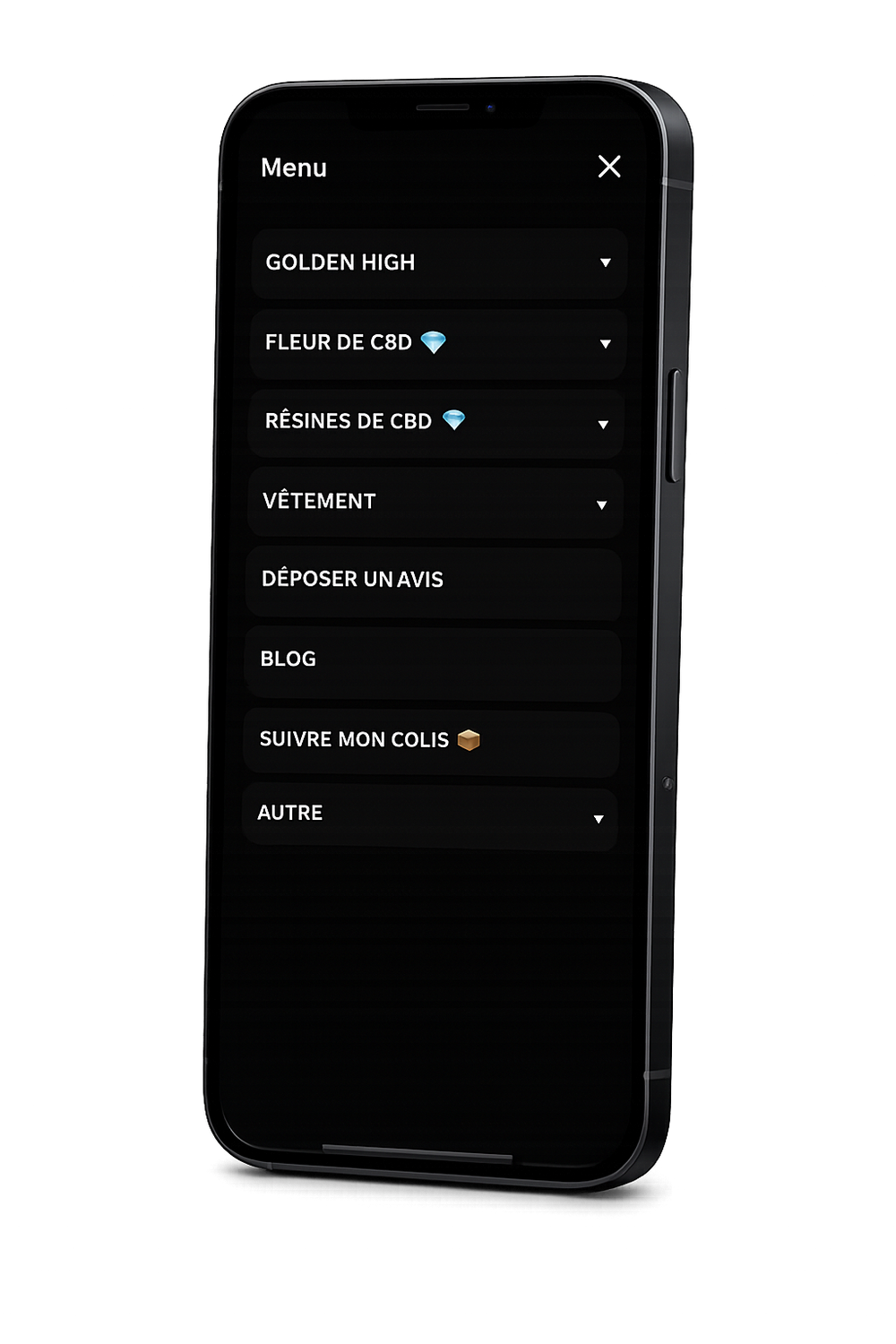 Application Golden King - Produit